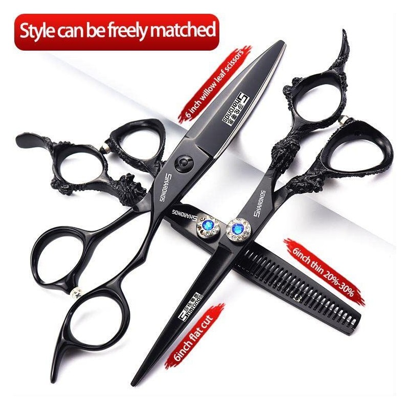 Professional Hairdressing Scissors Barber Scissors Hair Cutting 6/7 Inch High