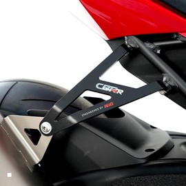 R&G CBR1000RR-R (20-) Aluminum Exhaust Hanger with Rear Plate RG-EH0101BKA