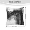 Drissa Black White Abstract Pillow Covers Decorative Throw Pillowcase 18x18