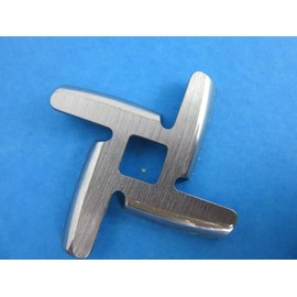 Replacement blade for the new KSMMGA meat grinder. Exclusively made for the new metal Kitchenaid meat grinder attachment for your Kitchenaid mixer. *SEE PHOTOS for compatability*