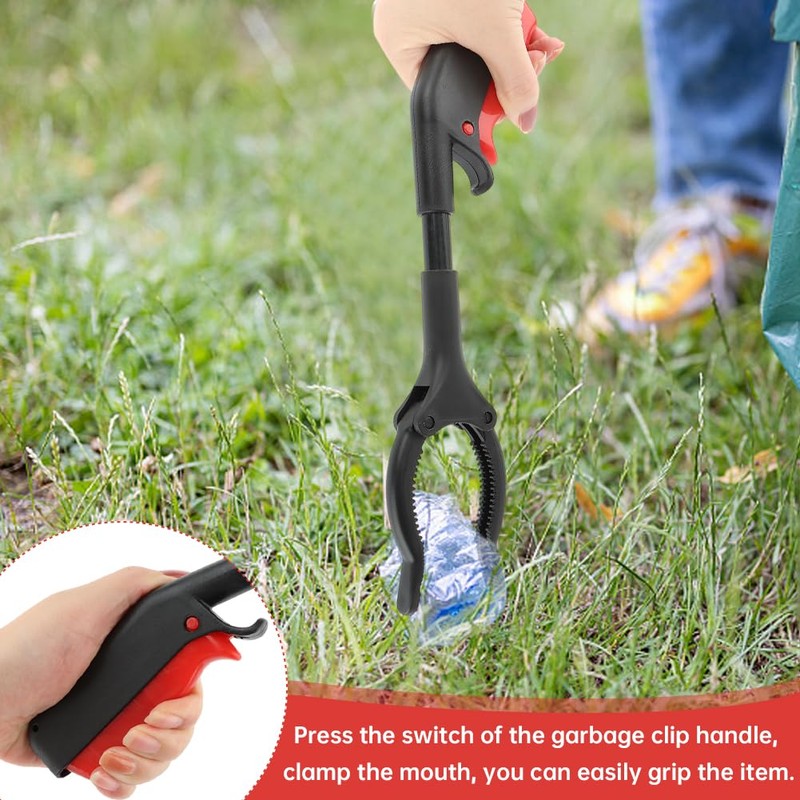 Trash Grabber Tool 4pcs 30cm 12inch Short Grabber Reacher Tool