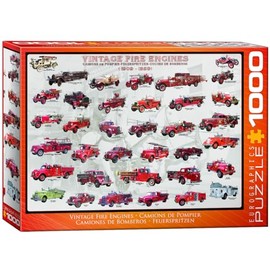 EuroGraphics Vintage Fire Engines 1000 Piece Puzzle