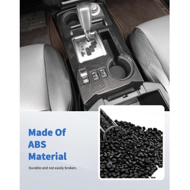 DSWSQ for 4Runner 2010-2019 Carbon Fiber Black Whole Set Interior Panel Cover Trim Kit, Center Console Gear Shift Dashboard Panel Cover Trim for Toyota 4runner Interior Accessories