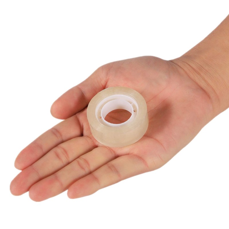 Minghaoda 12 Rolls Clear Tape Refills Roll Transparent Tape Refill