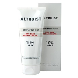 Altruist ALTRUIST. Dermatologist Dry Skin Repair Cream 10% Urea C Medical grade moisturiser with Glycerin and Urea by Dr Andrew Birnie, suitable for sensitive skin C 200 ml