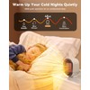QQT Electric Space Heater,Portable Energy Efficient Space Heaters for Indoor