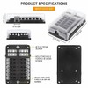 Costcom 12 Way Blade Fuse Auto Block Box Holder Indicator