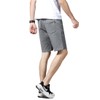Tansozer Men’s Sport Shorts with Zip - grey, size: 3xl