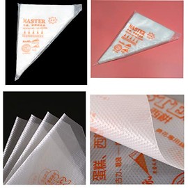 YYaaloa - Paquete de bolsas de plástico desechables para manga pastelera, para repostería, 100 unidades, Medium 31CMx34.5CMx20CM, 1