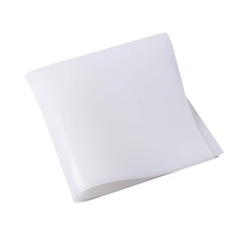 FEVERWORK 300x300mm PTFE Film Sheet Plate High Temperature Resistance Sheet Plate Thickness 0.3mm 0.5mm 1mm - 0.5mm