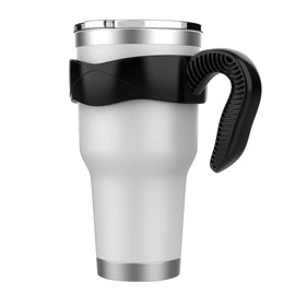 Tumbler handle fits for 30 OZ YETI, OZARK TRAIL, Rambler Tumbler(Black,Handle Only，Cup not Include)