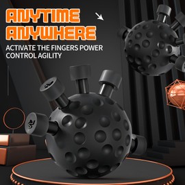 NlsqEU Handkraft Trainer,Griffkraft Trainer,Handmuskeltrainer,Hand Muskel Trainer,Grip Strength Trainer Grifftrainer Griffkraft Trainer Handball Handtrainer für Muskelaufbau Sportler, Boxer