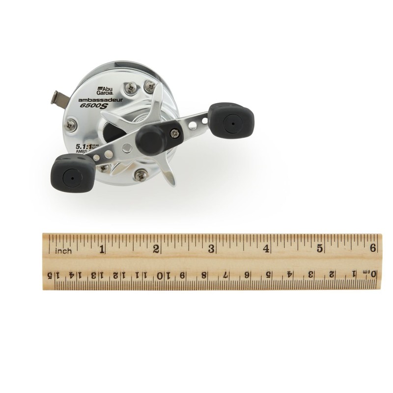 Abu Garcia 5500 Ambassadeur S Round Reel, Right, 230/14-Pound
