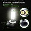 10L0L 881 Golf Cart Headlight Bulb Lights for EZGO Club