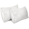 Lirex 2 Pack Pillow Cases, 100% Cotton Breathable Pillowcases, 20"X