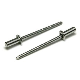 Closed End Sealed Pop Rivets 3/16#6CE Stainless Steel Blind Rivets 6-4, 3/16" x 1/4" Grip (0.188-0.250) QTY 100