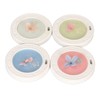 4 Pieces Aromatherapy Wax Tablets Long Lasting Dry Flower Scented