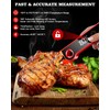 2025 Meat Thermometer Digital, ±0.5°F Accuracy Instant Read Thermometer180° Rotating