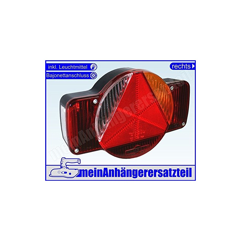 Humbaur rear light, multifunction light, rear light, right - without