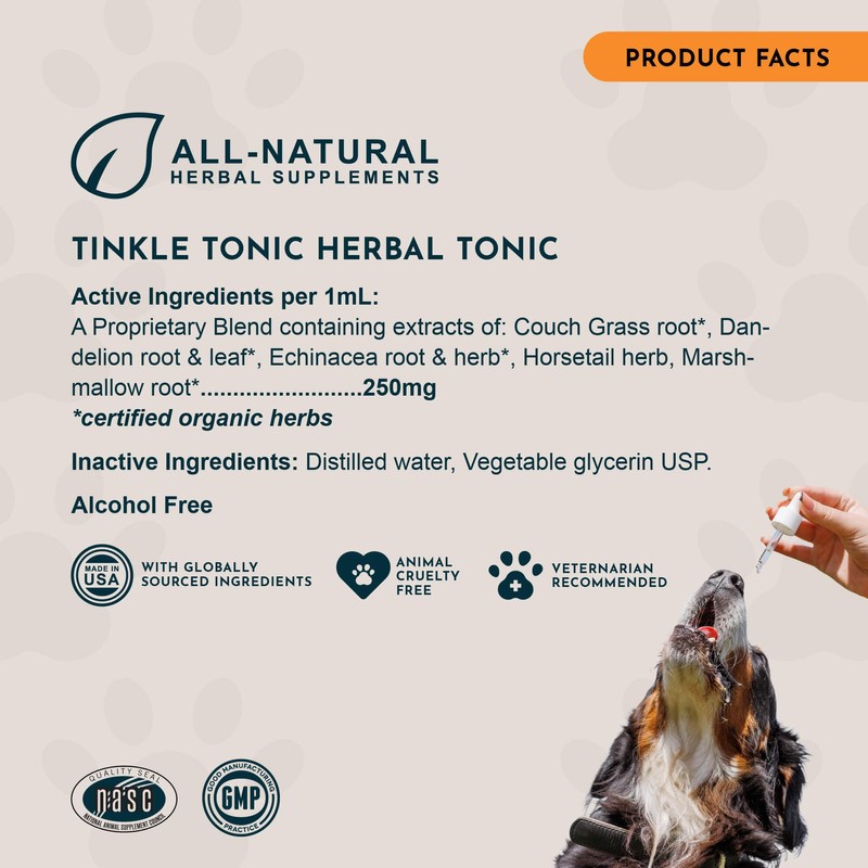 Animal Essentials Tinkle Tonic - Dog & Cat Urinary Tract