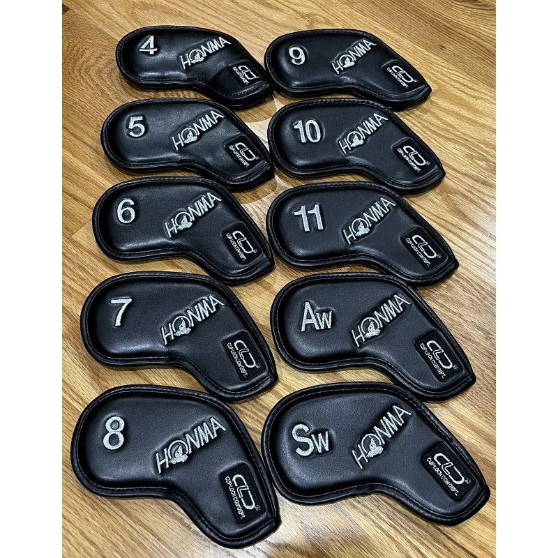 Honma [MAGNETIC] Honma Iron Head Cover 10Pcs 4-11, AW, SW