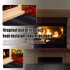 Spark Protection Plate: Fireplace Floor Plate for Fireplace 50 x