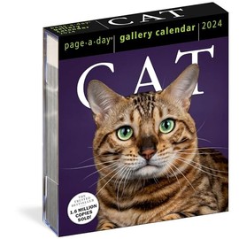 Cat Page-A-Day Gallery Calendar 2024: A Delightful Gallery of Cats for Your Desktop