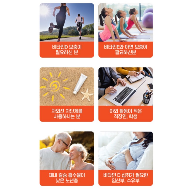Chong Kun Dang Vitamin D 2000IU Zinc Sunshine Vitamin High