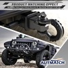 AUTMATCH D Ring Shackle 3/4" Shackles (2 Pack) 41,887Ibs Break
