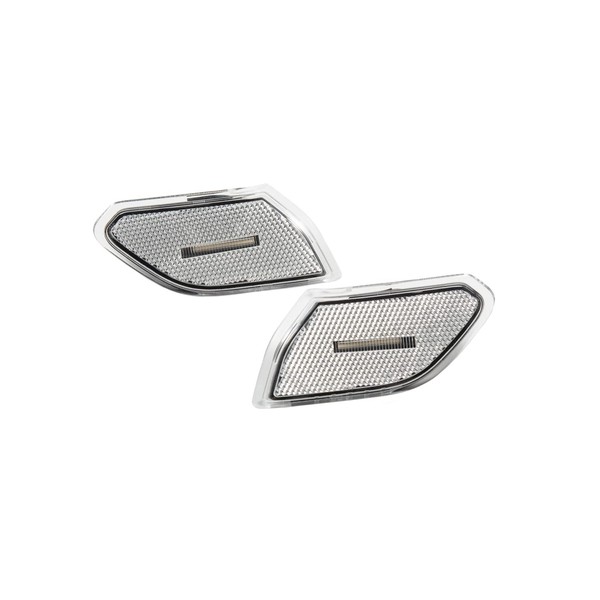 Diode Dynamics LED Sidemarkers compatible with Jeep JL Wrangler 2018-2023 Clear (set)