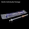 1cc/ml Syringe Laboratory Tools, Each Individually Wrapped-Pack of 100