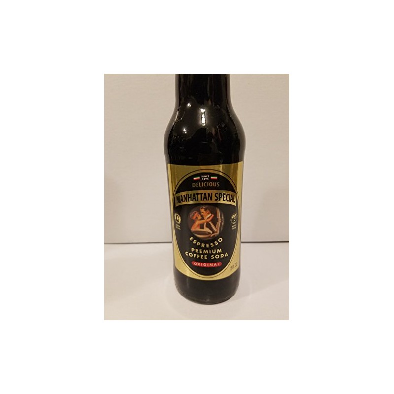 8 Bottles of Manhattan Special Expresso Coffee Sodas - (12oz.