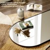 HARRITPURE 64"x21" Arched Full Length Mirror Free Standing Leaning Wall-Mounted