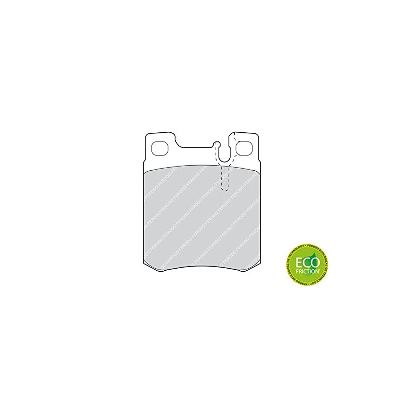 Ferodo FDB799 Brake Pad Set, disc brake - (set of
