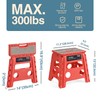 Flottian 13" Folding Step Stool for Adults and Kids Holds