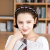 5 Pieces Flower Crystal Hair Band for Women Hairpin Headbands