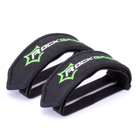 Rock BROS Bike Pedal Straps 1 Pair Pedal Straps Toe Clips Straps Tape for Fixed Gear Bike Adult BMX Mountain & Road Bicycle