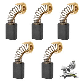 089006017092 Carbon Brush Replacement (5 Pack)，Carbon Motor Brushes Compatible with Ridgid Tile/Miter Saw Motor Brush Model R4040, R4041S, TS1344, TS1345