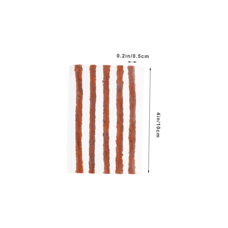 iplusmile 30pcs Tubeless Tire Repair Kit Puncture Repair Strips for