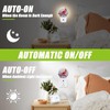 Cosharkly Red Cardinal Bird Night Light,Chrismas Snow Night Lights Plug