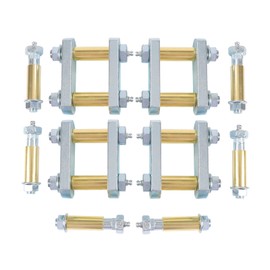 RADHLBNIU Heavy Duty Shackle Upgrade Kit Compatible with CRE3000, Stock and Equaflex 2.25" Shackles for Tandem Axle Truck/Trailers Replaces# UO12-016