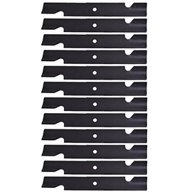 Toro 12PK Genuine OEM Notched 52" Deck Lawn Mower Blades fits 103-2528 105-7781-03 1-633482 1-633485 Z 557 30094 30674 39494