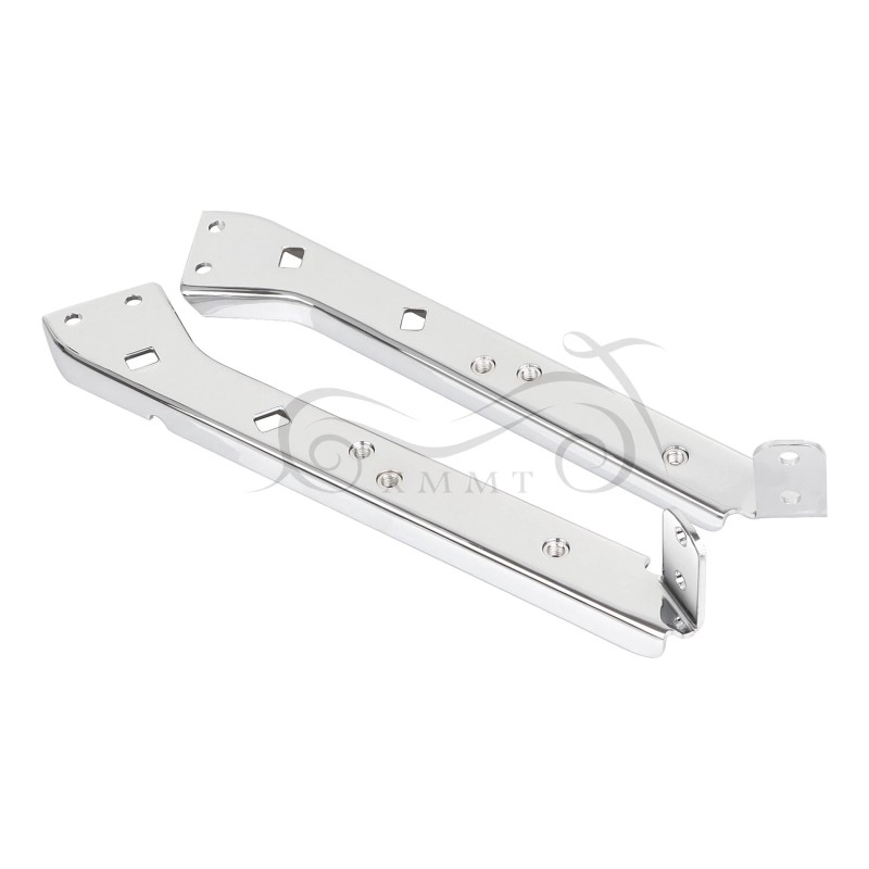Unbranded Left Right Saddlebag Rail Support Brackets For Harley Electra