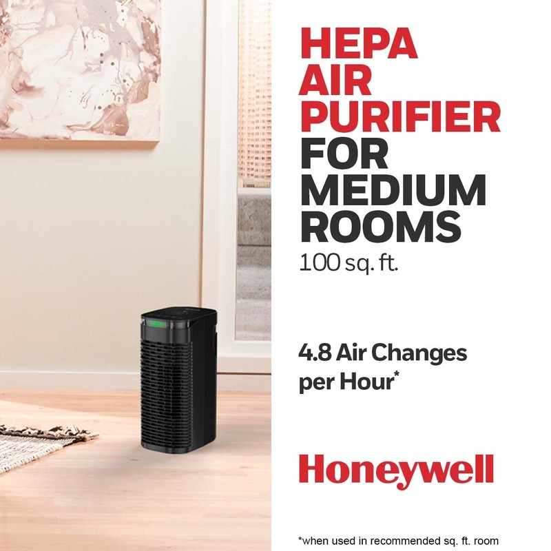 Honeywell HPA080 InSight HEPA Air Purifier with Air Quality Indicator