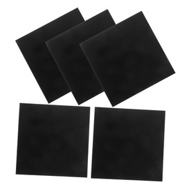 KICHOUSE 5 pcs Anodized Aluminum Plate Aluminum Sheet for DIY Crafting and Industrial Use Thick and Practical Metal Material