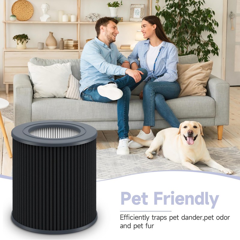 2 Pack Air Mini PECO-HEPA Replacement Filter Compatible with Molekule