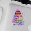 Holographic Decal Stickers of Getting Old Makes Me Sad Until