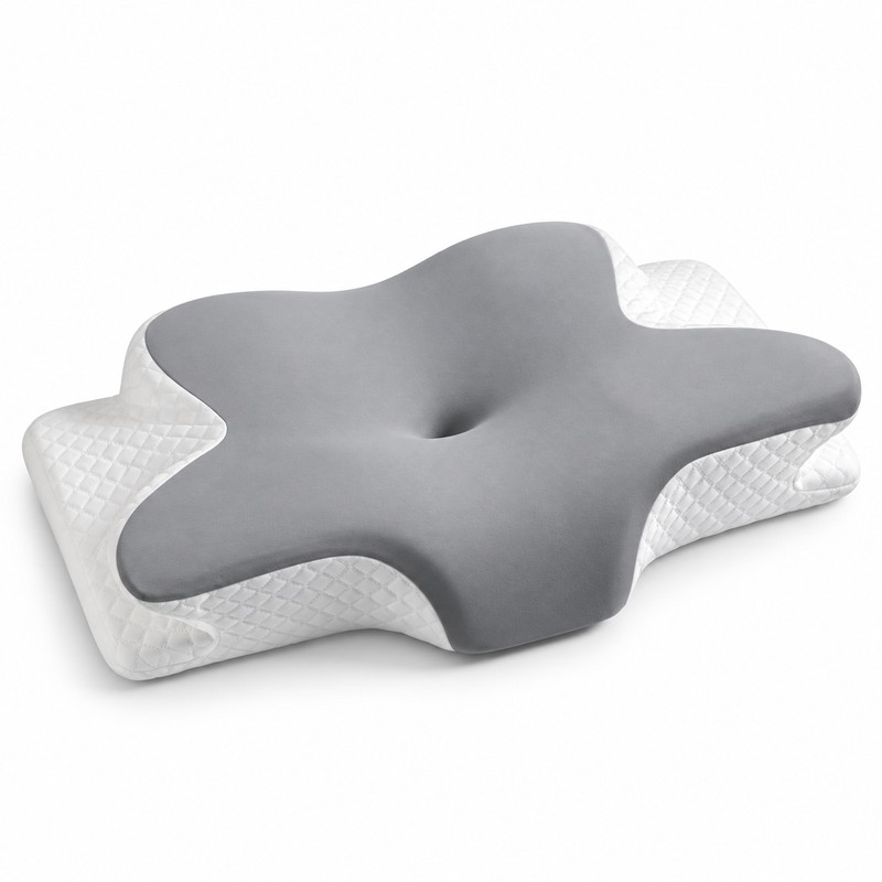 Memory Foam Sleeping Pillow for Neck Support – Slow-Rebound Rectangular