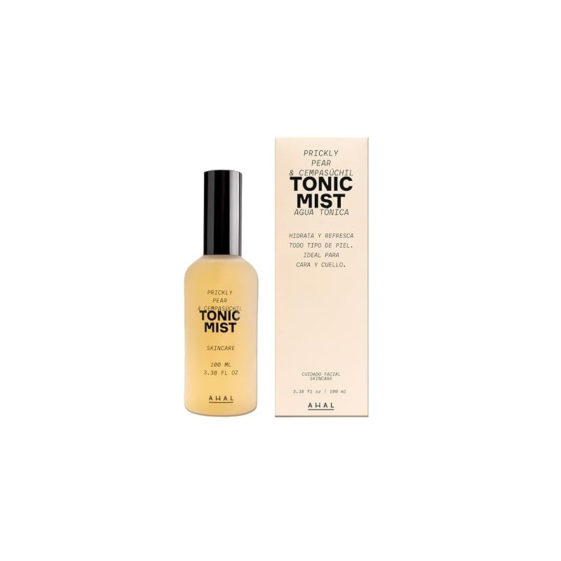 AHAL Tonic Mist Tónico Facial Tuna y Cempasúchil Piel Mixta
