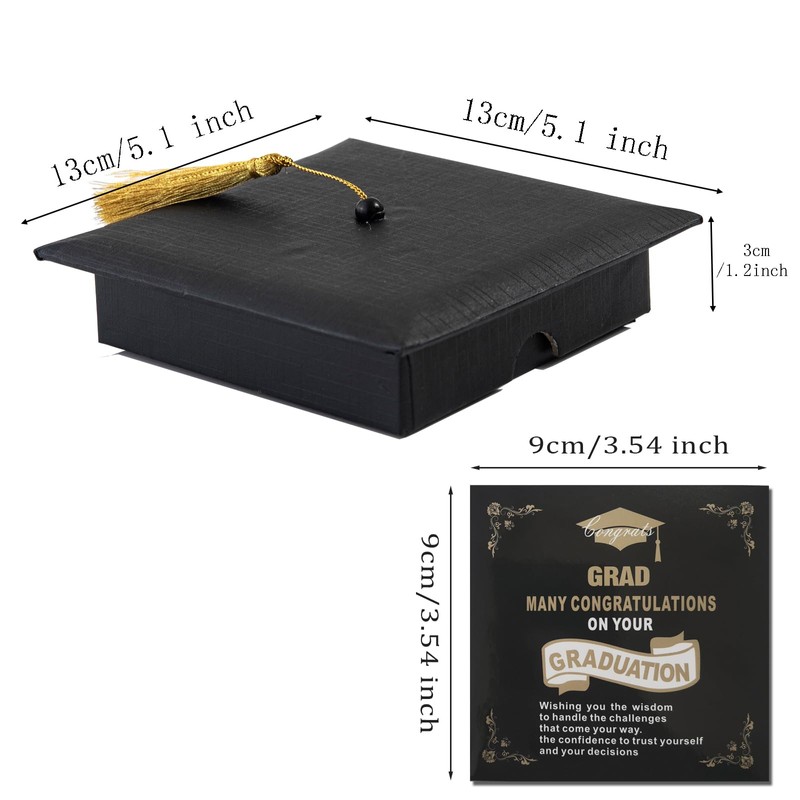APLUSWER - Caja de regalo de graduación con borla clase